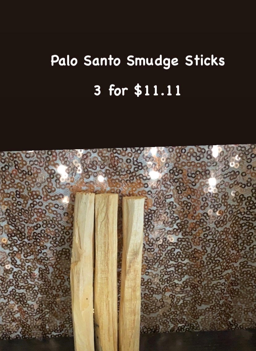 Palo Santo Smudge Stick (3 sticks)